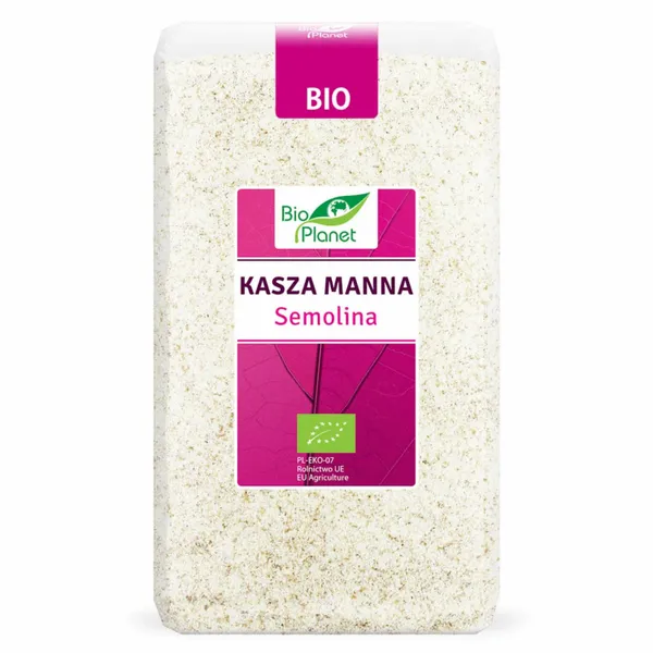 Kasza manna BIO 1kg zdjęcie 1
