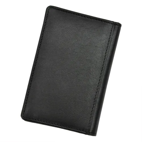 skórzane etui na karty albatross  rfid czarny na Arena.pl