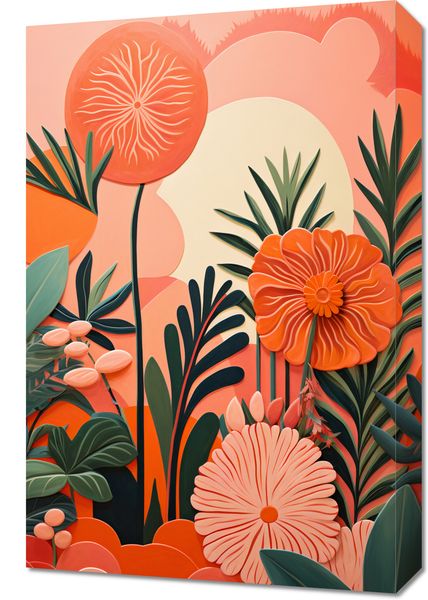 Obraz 40x60cm Koralowy Ogród zdjęcie 1