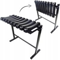 ŁAWKA ŁAWECZKA CMENTARNA NA CMENTARZ SKŁADANA 60 cm PRZYKRĘCANA + GRATIS