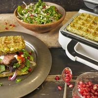 Wymienne wkłady do gofrów płyty Breville z powłoką DuraCeramic 2 szt.