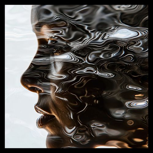 Plakat 30x30cm Wodniste Odbicie Swojego Ja na Arena.pl