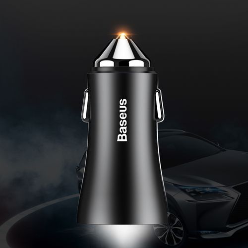 ŁADOWARKA SAMOCHODOWA BASEUS 4.8  2X USB na Arena.pl