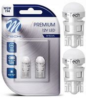Żarówki M-Tech LED W5W z diodami OSRAM 12V białe światło