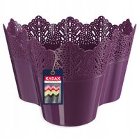 DONICZKA OSŁONKA DONICA NA KWIATY TRÓJKĄTNA KOLORY