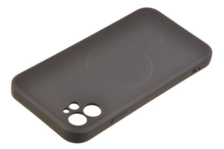 Etui Mercury Goospery MagSafe Silicone do Apple iPhone 11 czarny zdjęcie 2