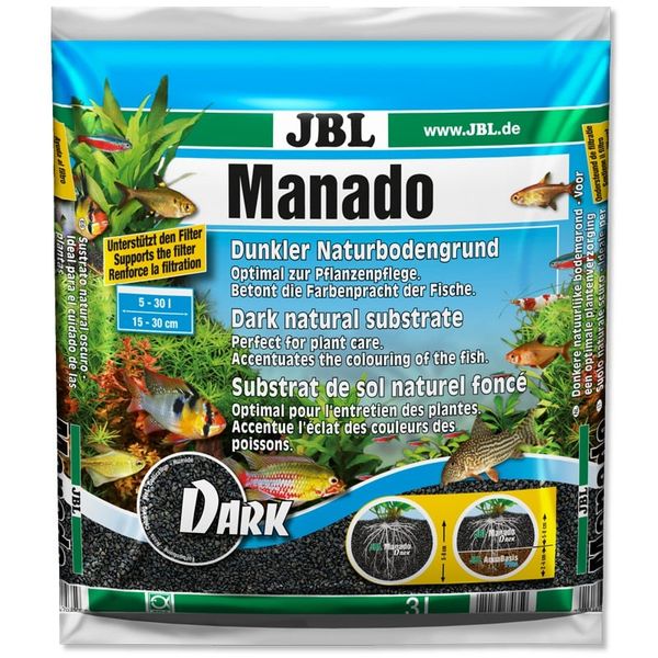 JBL Manado Dark 3l - podłoże dla roślin zdjęcie 1
