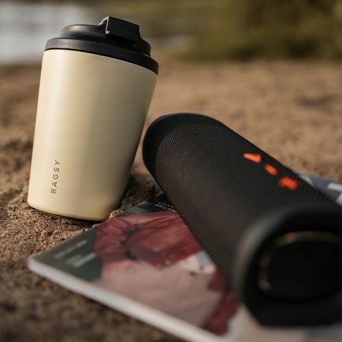 Kubek Termiczny ze stali nierdzewnej BPA FREE Simply Cup 340 ml - Sand na Arena.pl