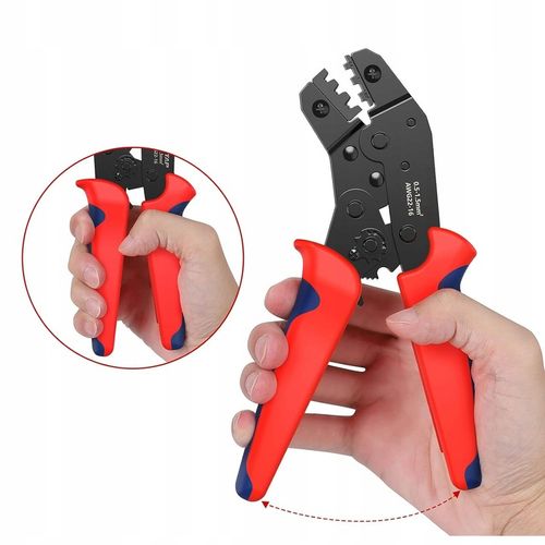 Zestaw Konektorów Samochodowych 450 Elementów z Zaciskarką na Arena.pl