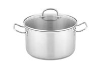 Garnek tradycyjny z pokrywą 24x14 cm 6L Pierro Elegance NOIS