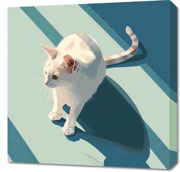 Obraz 60x60cm Kocia Persona zdjęcie 1