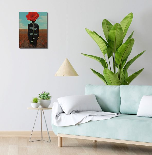 Obraz 30x40cm Obserwator zza Maku zdjęcie 2