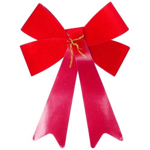 Kokarda Świąteczna Duża Kokardka Dekoracyjna Ozdobna Drzwi Choinkę Prezenty na Arena.pl