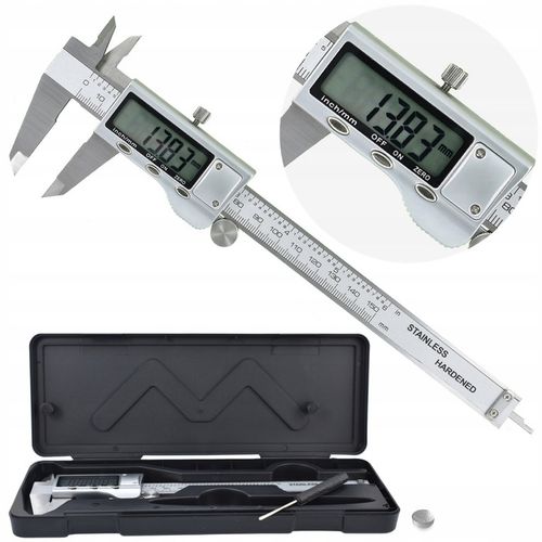 SUWMIARKA METALOWA ELEKTRONICZNA CYFROWA LCD 150mm na Arena.pl