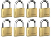 GERDA BRASS LINE 8 KŁÓDKI SYSTEM JEDNEGO KLUCZA 40