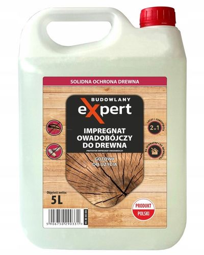 ŚRODEK PREPARAT NA SZKODNIKI DREWNA OWADY DREWNOJADY IMPREGNAT OWADOBÓJCZY na Arena.pl