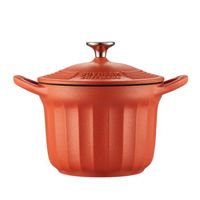 buydeem emaliowane naczynie żeliwne 1,8l, model cp541, kolor koi red