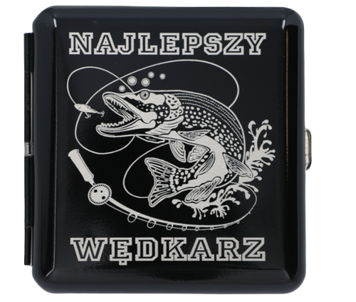 Papierośnica z Grawerem dla Najlepszego Wędkarza na Arena.pl
