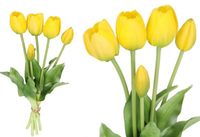 TULIPANY BUKIET TULIPANÓW GUMOWANE GUMOWE SILIKONOWE JAK ŻYWE