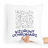 Prezent Poduszka Dla Ochroniarza Stróż Wzorowy Z Nadrukiem Ze Zdjęciem