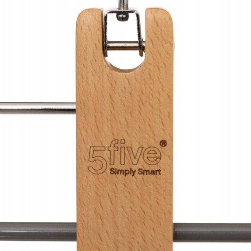 WIESZAK NA SPODNIE drewniany do szafy 5 par na Arena.pl