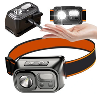 Latarka czołowa Led wodoodporna Czołówka na głowę zasięg 120m USB-C