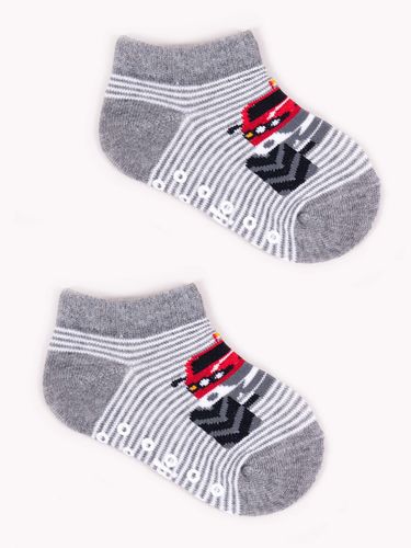 Skarpety stopki chłopięce bawełniane z ABS 6PAK 17-19 YOCLUB na Arena.pl