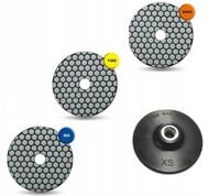 TARCZE DIAMENTOWE DO SZLIFOWANIA FAZOWANIA GRESU SPIEKU NA SUCHO 100mm DYSK