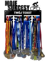 Wieszak na medale MOJE SUKCESY twoje imię dowolny tekst 62.1