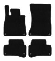 Dywaniki welurowe BASIC czarne Mercedes S W222 sedan 2013-2020
