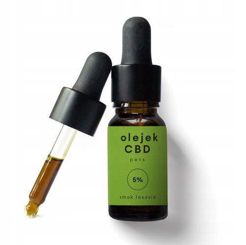 Olejek CBD 5% ciemny DLA ZWIERZĄT FULL SPECTRUM 20 ml na Arena.pl