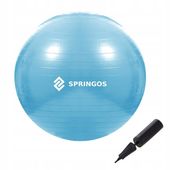 PIŁKA REHABILITACYJNA GMINASTYCZNA 55 CM JOGA FITNESS + POMPKA BALL DUŻA