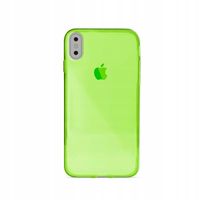 Etui Puro Nude 0.3 iPhone X fluo zielony /fluo green X/