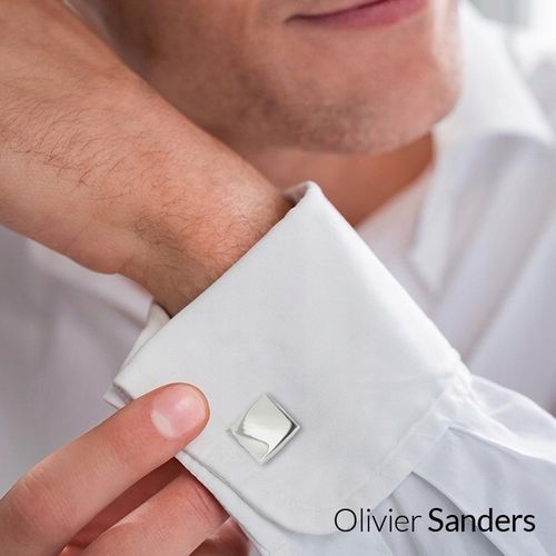 SREBRNE SPINKI DO MANKIETÓW Z GRAWEREM 925 MĘSKIE ŚLUBNE PREZENT DLA FACETA na Arena.pl