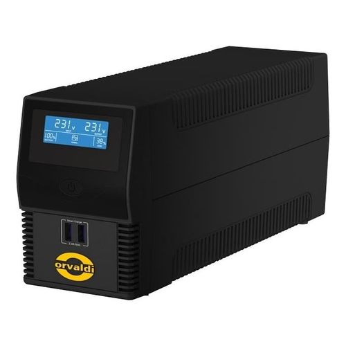 Zasilacz awaryjny UPS ORVALDI i850 LCD USB (4XIEC) line-interactive na Arena.pl