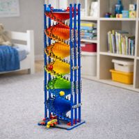 DLA DZIECI KOLOROWA ZJEŻDŻALNIA DLA KULEK