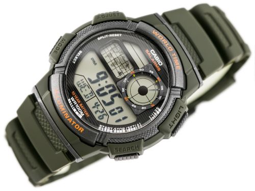 CASIO AE-1000W 3AV (zd073b) - WORLD TIME na Arena.pl