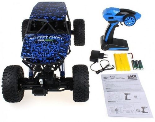 Rock Crawler 4WD 1:10 - Niebieski na Arena.pl