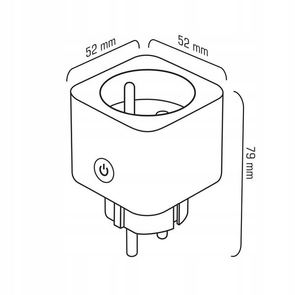 Inteligentne Gniazdko Programator Czasowy Watomierz Bolec WIFI TUYA zdjęcie 13