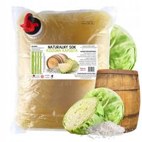Sok z Kiszonej Kapusty Tłoczony 3l Soku Kiszona Kapusta 100% NFC 3