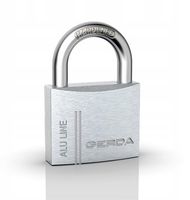 kłódka pałąkowa aluminiowa kap s50 - mp klo 62756