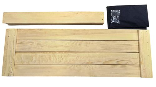 WARZYWNIAK SKRZYNIA NA WARZYWA INSPEKT DREWNIANY 60x120 PODWYŻSZANY 36cm na Arena.pl