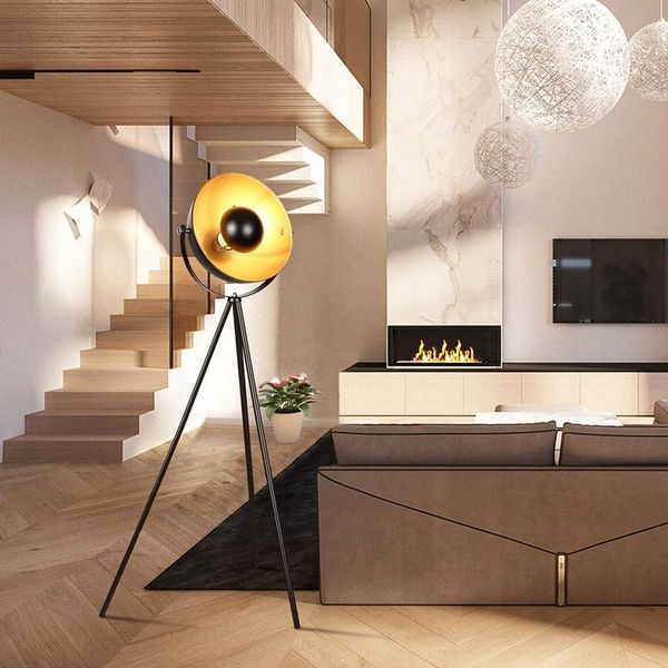 Lampa PODŁOGOWA stojąca TRÓJNÓG abażur 155cm E27 zdjęcie 2