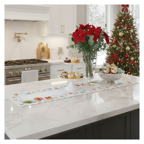 Bieżnik Navidad 50 x 150 cm DomoweTekstylia | WN831N 150 | Boże Narodzenie na Arena.pl