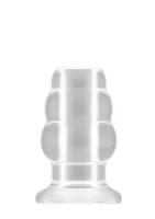 shots plug tunnel no.49 small - anatomiczny model z otwartym kanałem