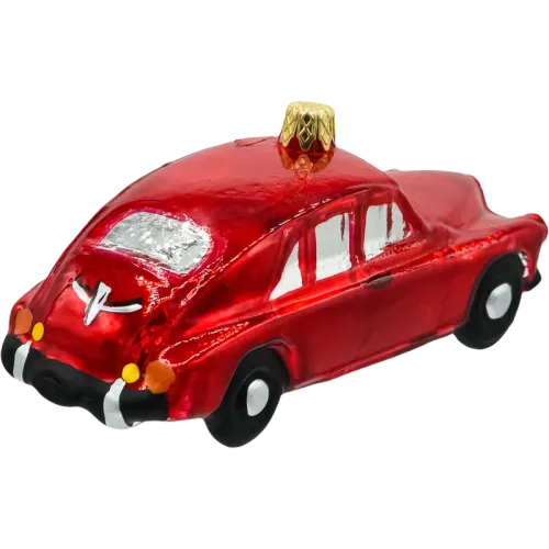 Bombka choinkowa szklana: Retro Auto w czerwieni na Arena.pl
