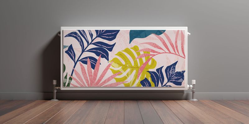 MASKOWNICA Magnetyczna Grzejnika Kolorowe Liście Natura 90cm x 60cm zdjęcie 3