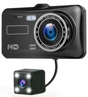 WIDEOREJESTRATOR KAMERA JAZDY DOTYKOWY PRZÓD TYŁ Menu PL 32GB