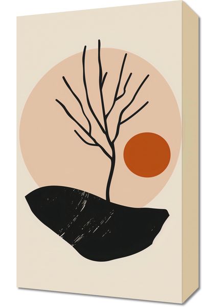 Obraz 30x50cm Nagie Drzewo zdjęcie 1