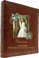 ALBUM NA ZDJĘCIA KOMUNIJNE PREZENT Z NADRUKIEM